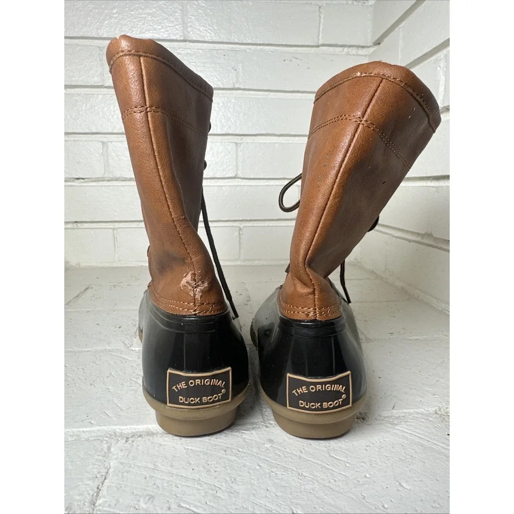 Sports Women's The Original Duck Boot 6.5M Brown Arianna Rain Outdoor Classic